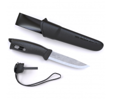 Нож Morakniv Companion Spark Black, нержавеющая сталь, 13567 12C27 SANDVIK Пластик